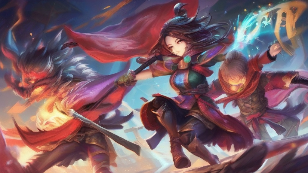 PVP竞技双雄：和平精英与英雄联盟制胜指南